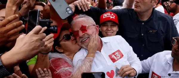 Lula da Silva virtual candidato ganador en Brasil